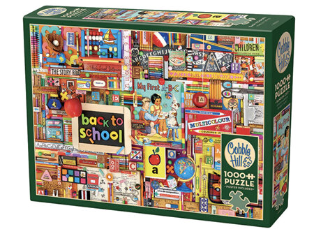 Cobble Hill 1000 Piece Jigsaw Puzzle Back To School