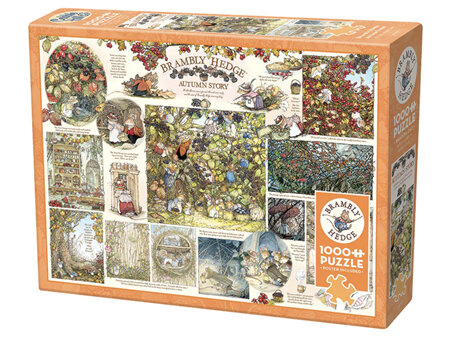 Cobble Hill 1000 Piece Jigsaw Puzzle  Brambly Hedge Autumn Story