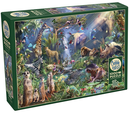 Cobble Hill 1000 Piece Jigsaw Puzzle: Into The Jungle