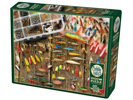 Cobble Hill 1000 Pieces Jigsaw Puzzle: Fishing Lures