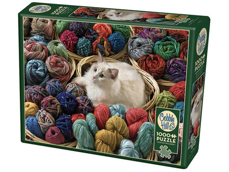 Cobble Hill 1000 Pieces Jigsaw Puzzle: Fur Ball