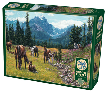 Cobble Hill 1000 Pieces Jigsaw Puzzle: Horse Meadow
