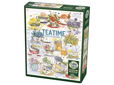 Cobble Hill 1000 Pieces Jigsaw Puzzle: Teatime