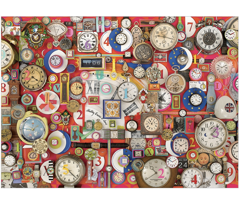 Cobble Hill 1000 Pieces Jigsaw Puzzle: Timepieces - PuzzlesNZ