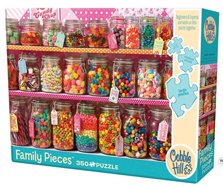 Cobble Hill 350 Pieces  Family Jigsaw Puzzle: Candy Counter