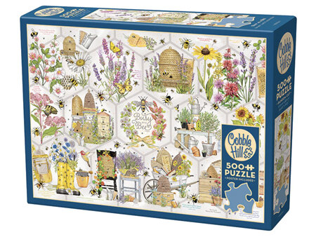 Cobble Hill 500 Piece Jigsaw Puzzle  Busy as a Bee