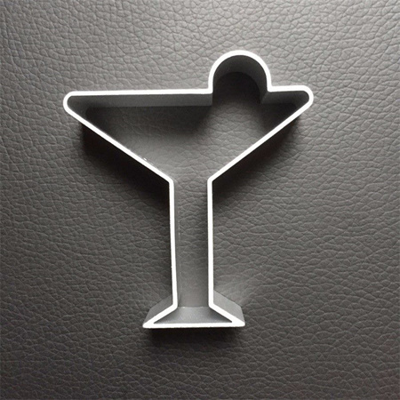 Cocktail Wine Glass Cookie Cutter
