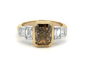 Coco: Fancy Diamond Five Stone Ring