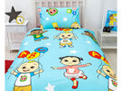 Cocomelon Friends Reversible Single Duvet Cover Set