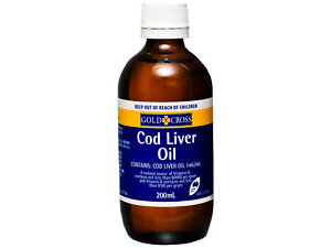 COD LIVER OIL 200ML GOLDX