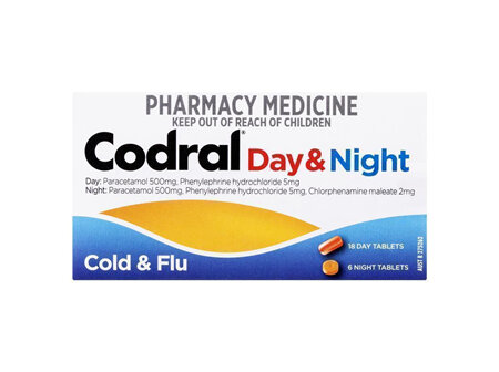 Codral Day & Night Tabs 24s