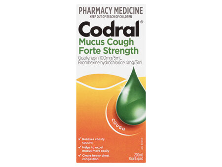 CODRAL MUCUS COUGH FORTE 200ML