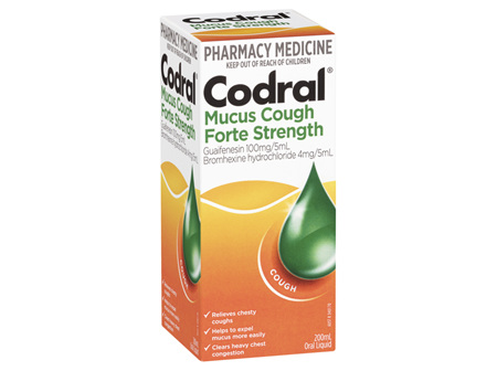 CODRAL MUCUS COUGH FORTE STRENGTH 200ML