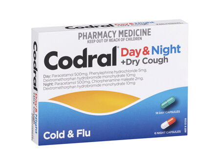 CODRAL PE COLD FLU COUGH CP 24