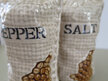 Coffee bags salt and pepper