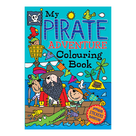 Col. Book Pirates 72pg 320x220mm