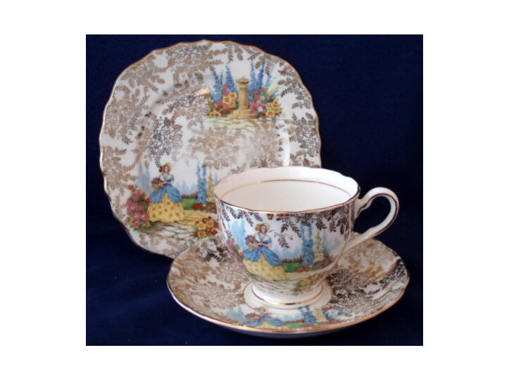 CRINOLINE LADY - Colclough Bone China – Neeky Teas