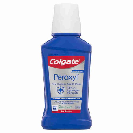 COLGATE PEROXYL ORAL CLEANSER 236ml