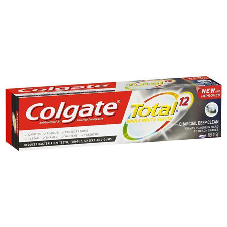 Colgate Total Charcoal Deep Clean Toothpaste 115g