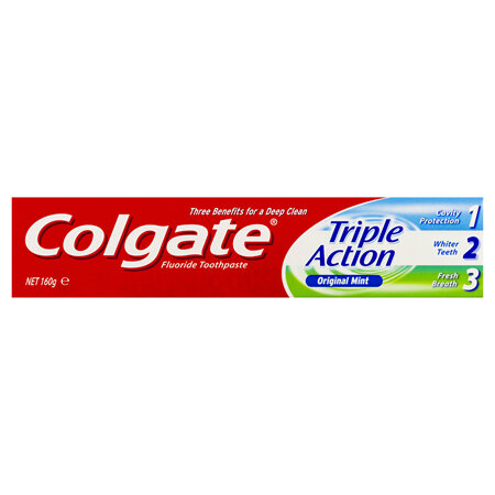 Colgate Triple Action Toothpaste 160G
