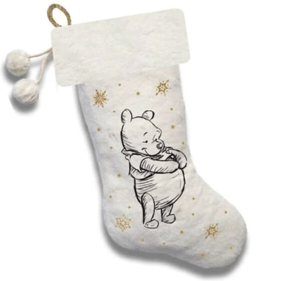COLLECTIBLE VELVET CHRISTMAS STOCKING: Winnie the pooh disney