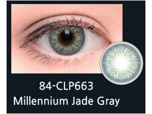 Colour Soft Contact Lens_Millennium Jade Gray