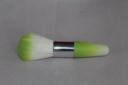 Colourful Kabuki Styled Brush *GREEN*
