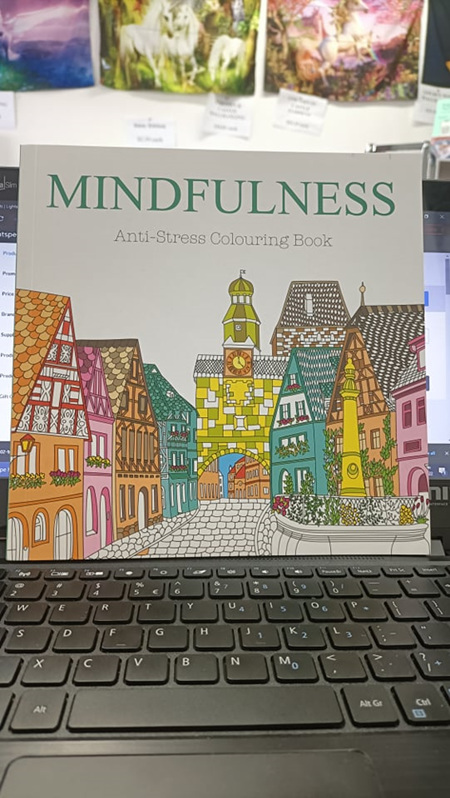 Colouring Book Mindful Anti-stress 72pg