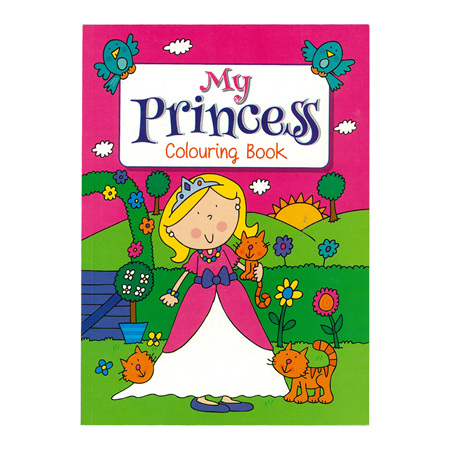 Colouring Book My Princess 80pg 200x277mm