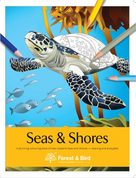 Colouring Book - Seas & Shores