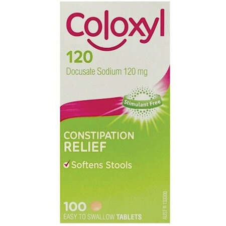 COLOXYL 120 TABLETS 120Mg 100