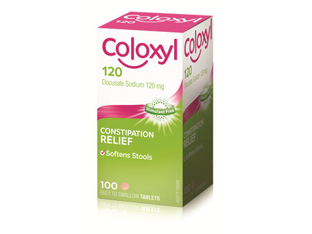 Coloxyl 120mg tablets 100s