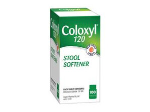 COLOXYL CONSTIPATION RELIEF 120MG  TAB 100