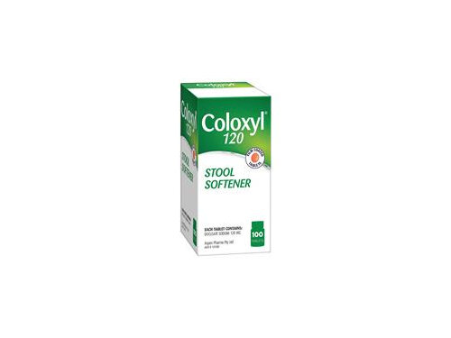 COLOXYL CONSTIPATION RELIEF 120MG  TAB 100