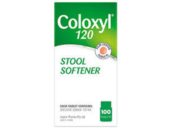 COLOXYL TAB 120MG 100