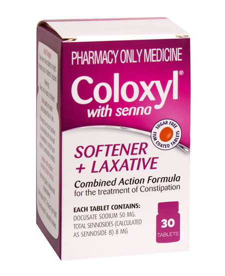 Coloxyl with senna tablets 30s