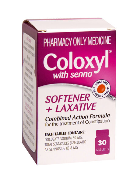 Coloxyl with senna tablets 30s