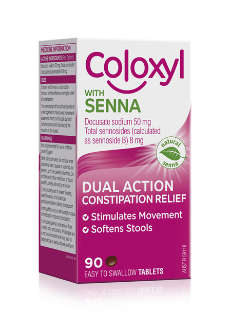 Coloxyl with senna tablets 90s