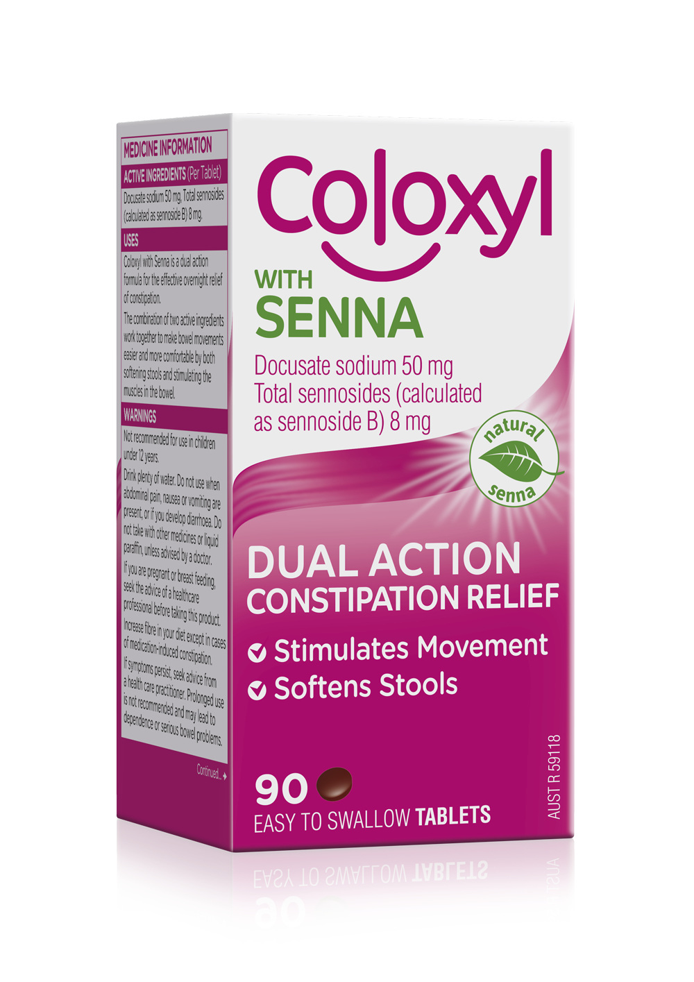 Coloxyl With Senna Tablets 90s Life Pharmacy Barrington Shop