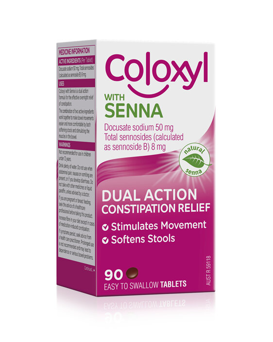 COLOXYL With Senna Tabs 90s