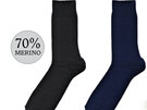 Columbine Merino Socks Black Sz 4-9