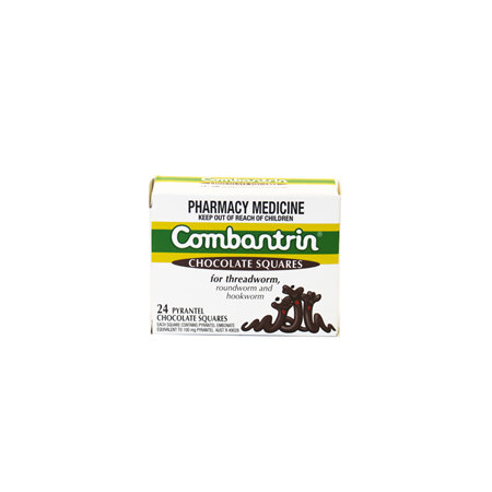 Combantrin Choc Squares