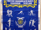 Commonwealth Games 1970 Tea Towel
