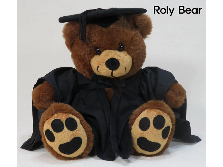 Communication Roly Bear with Hood