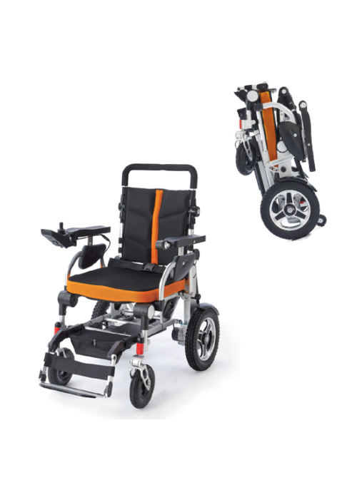 companion convertible travel folding electric wheelchair