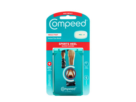 COMPEED SPORTS HEEL BLISTER 5PK