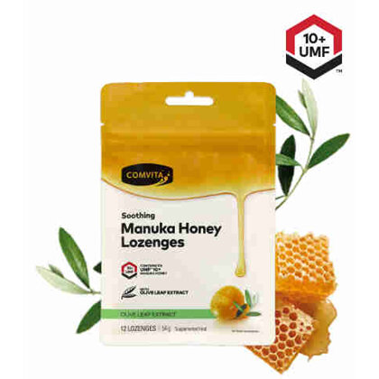 COMV Manuka Honey Loz Olive Lf 12