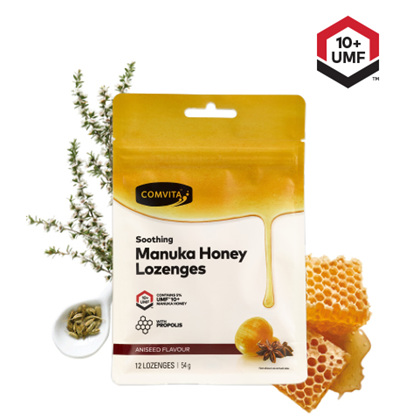 COMV Manuka Honey Lozenges Aniseed 12s