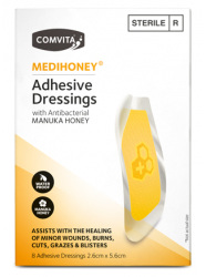 COMV Medihoney Adhes. Dressing Sm 8
