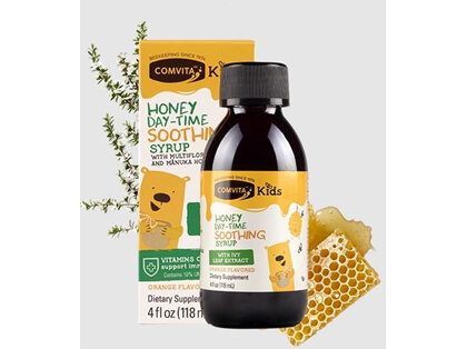 Comvita Kids Day-Time Honey Soothing Syrup with Manuka Honey 118ml